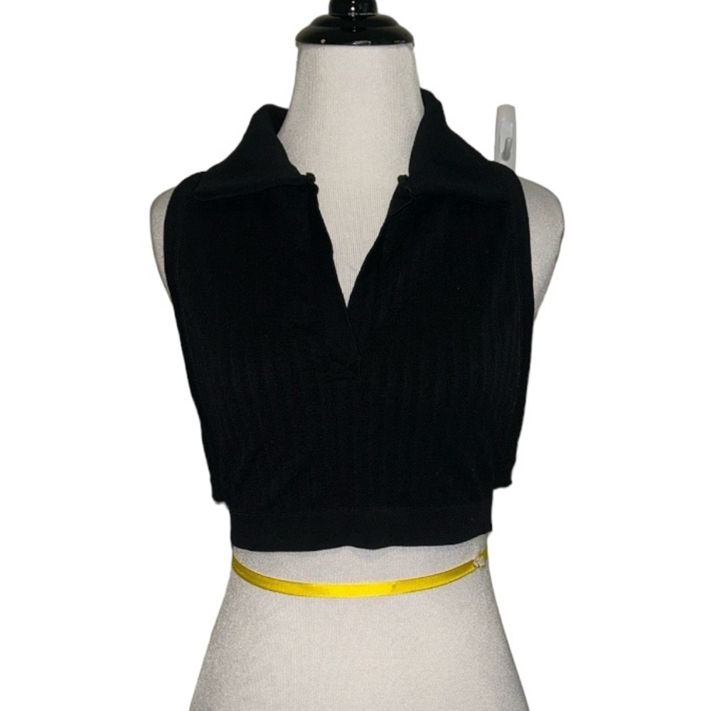 5/$30 🎈 Out from under XL black break point collared bra top